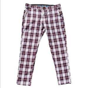 Sulso Couture Plaid Dress Pants